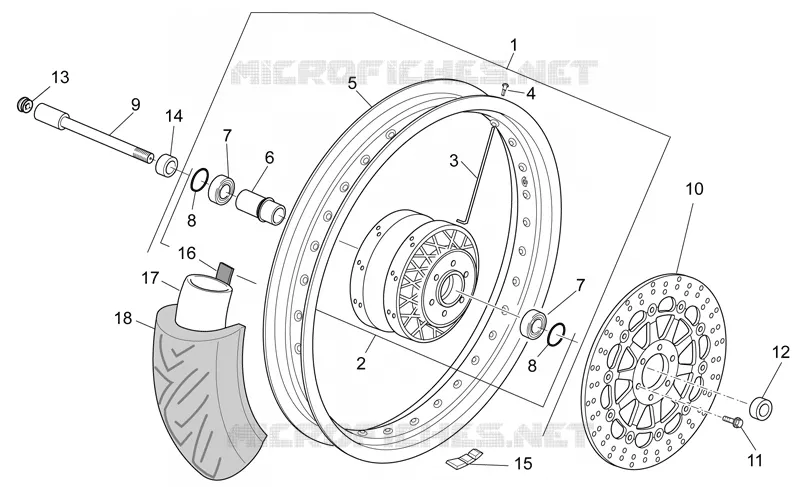 Front wheel I