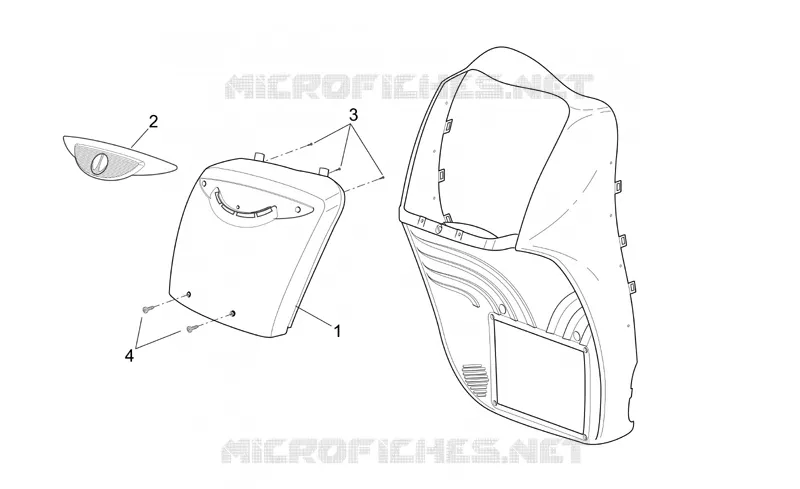 Front body  -  Front cover