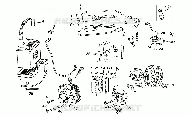Battery - Motoplat ignition