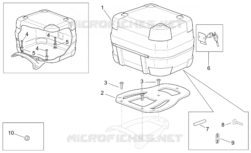 Top box with angulars
