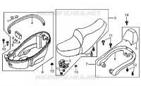 Saddle unit