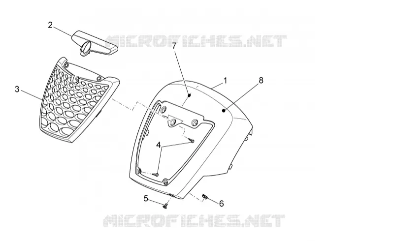 Front body  -  Front cover