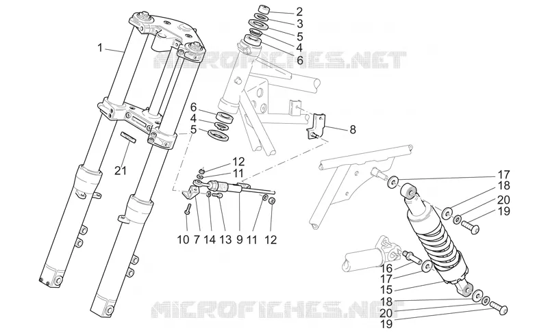 F.fork-R.shock absorber