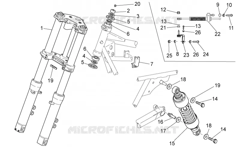 F.fork-R.shock absorber