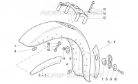 Front mudguard