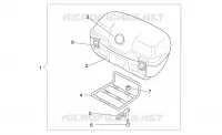 45 L top box TOURING
