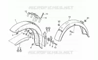 Front/Rear mudguard