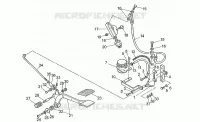 Rear master cylinder