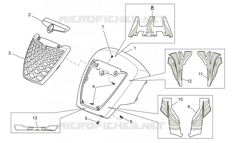 Front body  -  Front cover