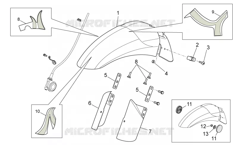 Front body - Front mudguard