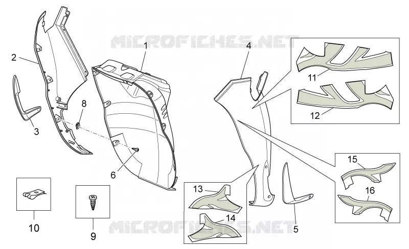 Front body - Front shield