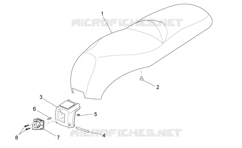 Saddle unit