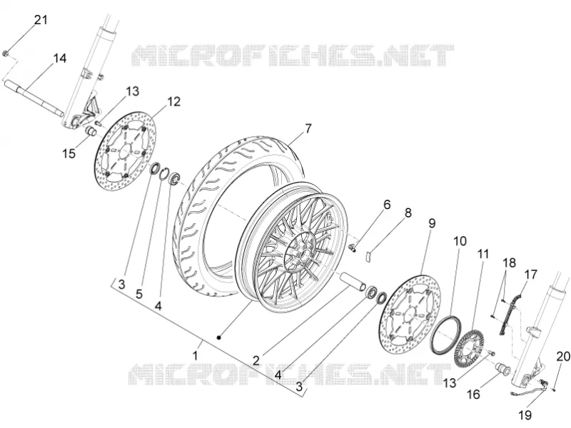 Front wheel