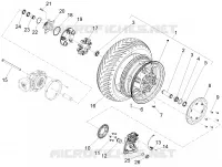 Rear wheel