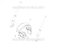 Front mudguard-Pillar