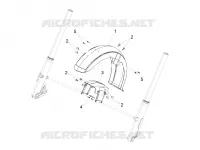 Front mudguard-Pillar