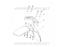 Front mudguard-Pillar