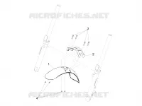 Front mudguard-Pillar