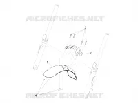 Front mudguard-Pillar