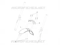 Front mudguard-Pillar