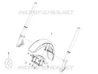 Front mudguard-Pillar