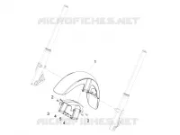 Front mudguard-Pillar