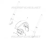 Front mudguard-Pillar