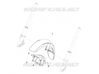 Front mudguard-Pillar