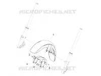 Front mudguard-Pillar