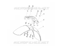 Front mudguard-Pillar