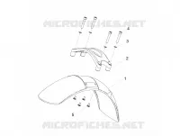 Front mudguard-Pillar