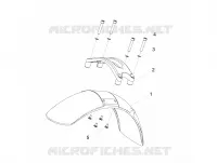 Front mudguard-Pillar
