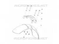 Front mudguard-Pillar
