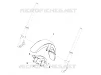Front mudguard-Pillar