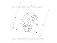 Front mudguard-Pillar