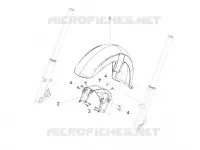 Front mudguard-Pillar