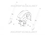 Front mudguard-Pillar