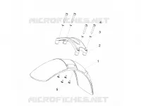 Front mudguard-Pillar