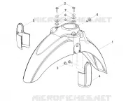Front mudguard-Pillar
