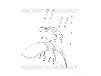 FRONT FENDER - LOWER FAIRING