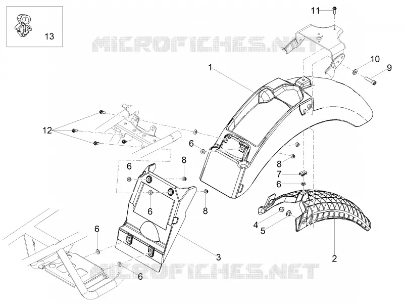 REAR MUDGUARD
