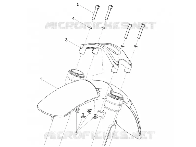 FRONT FENDER - LOWER FAIRING
