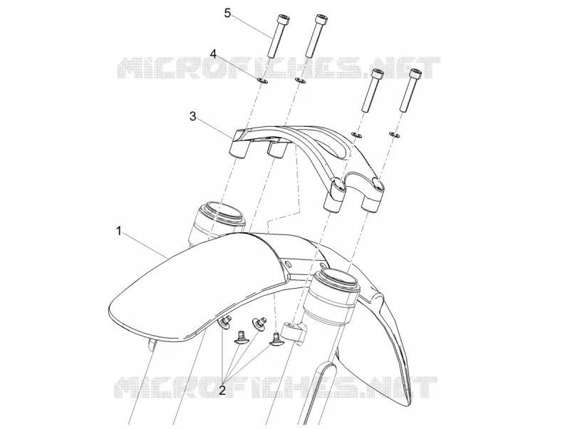 FRONT FENDER - LOWER FAIRING