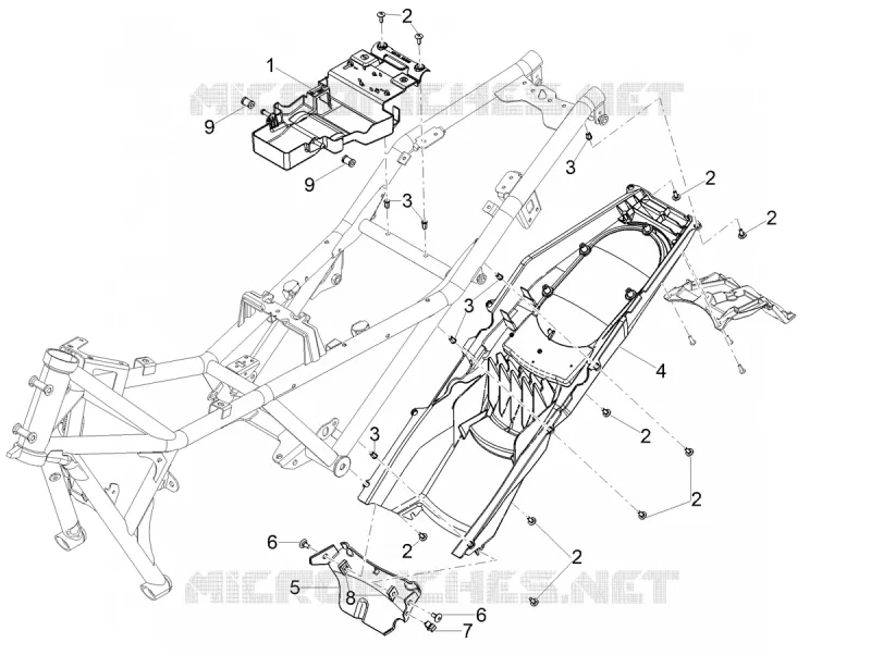 SADDLE COMPARTMENT