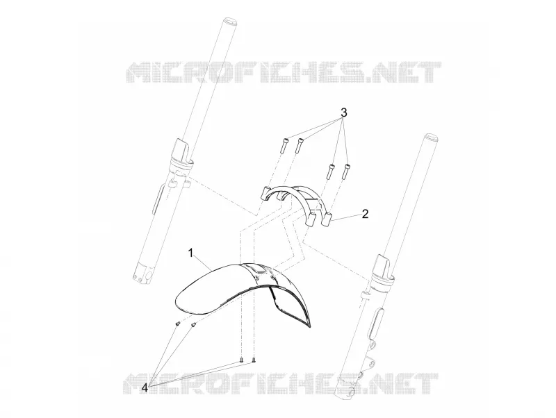 FRONT FENDER - LOWER FAIRING