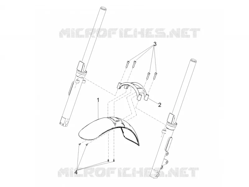 FRONT FENDER - LOWER FAIRING