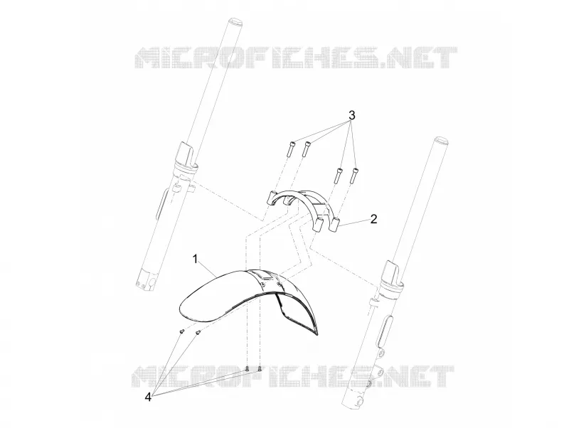 FRONT FENDER - LOWER FAIRING