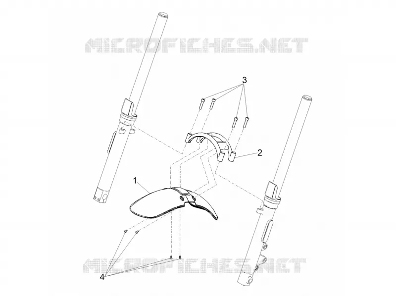 FRONT FENDER - LOWER FAIRING