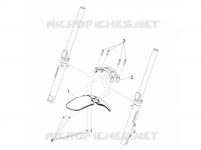 FRONT FENDER - LOWER FAIRING