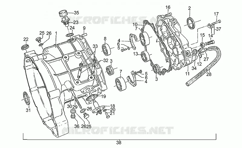 Transmission cage
